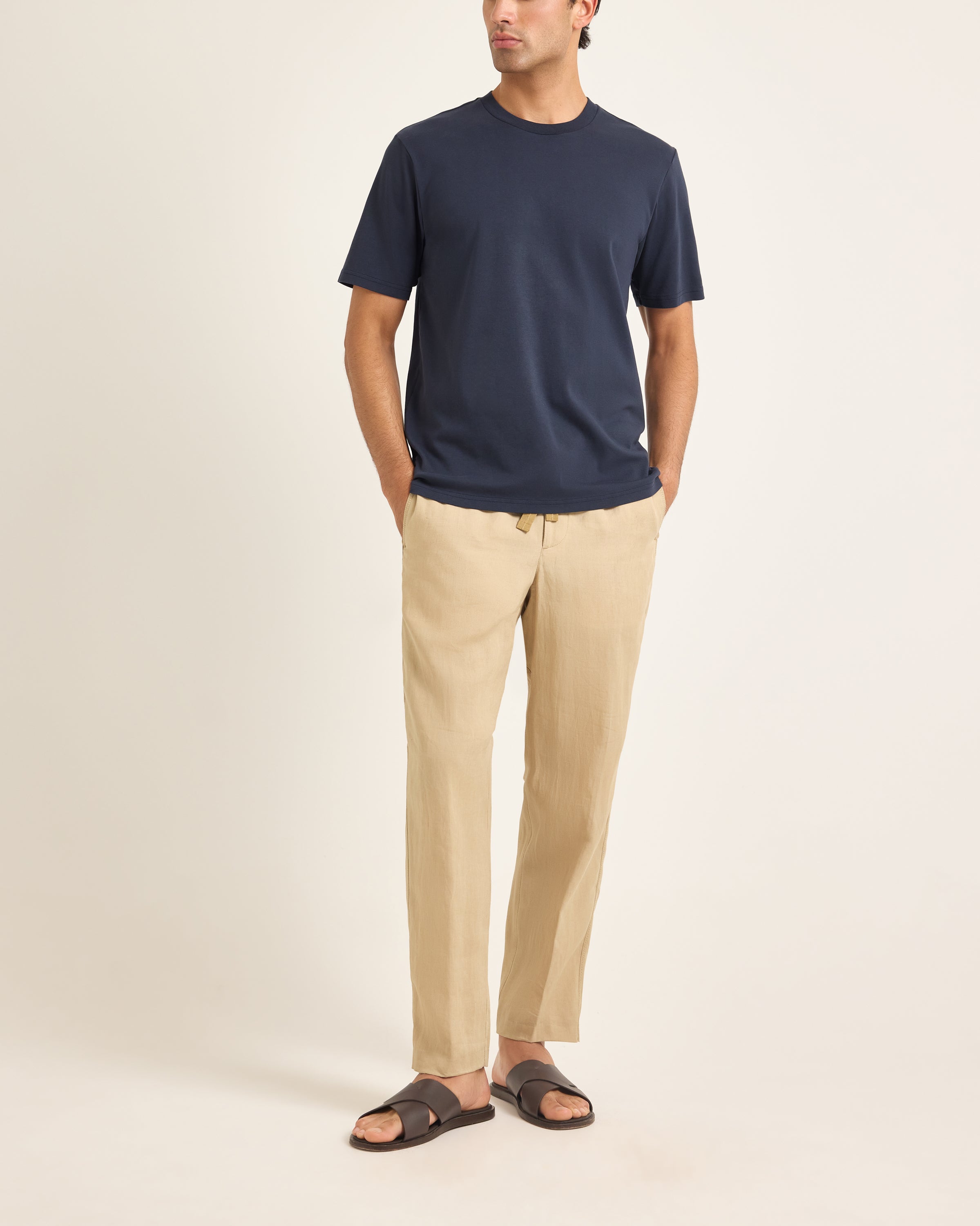 Orlebar Brown | Men's Easy Fit Interlock Cotton Jersey T