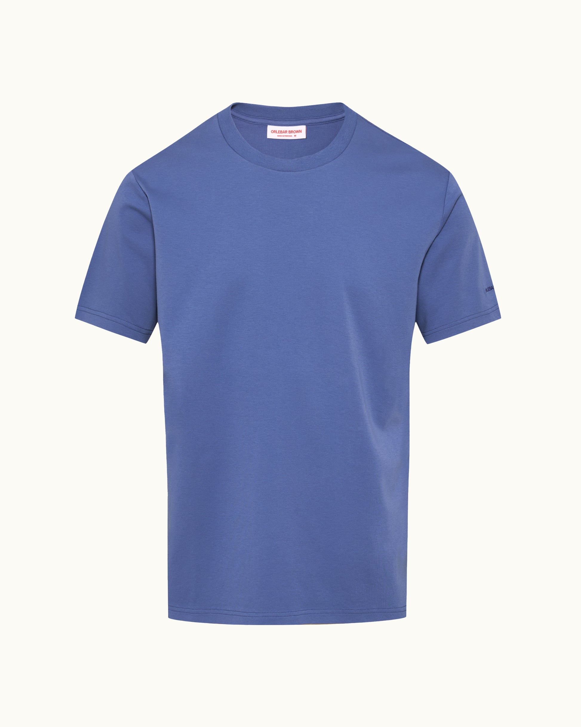 Blue t-shirt on a white background