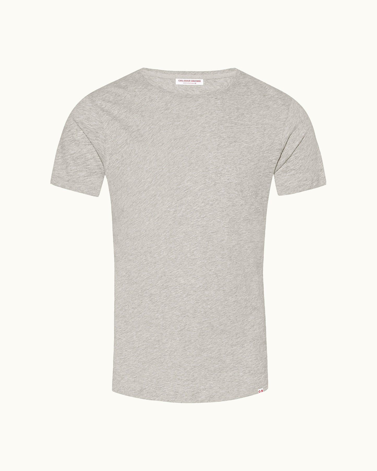 Gray t-shirt on a white background