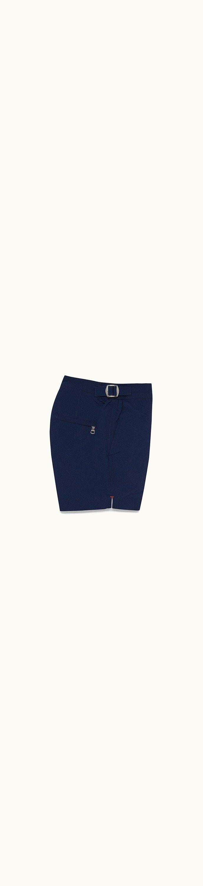 Russell - Childrens Kids' Navy Classic Swim Shorts Side View