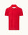 Dr No Towelling Polo - Mens Red 007 Ryder Dr. No Towelling Polo Shirt Front View