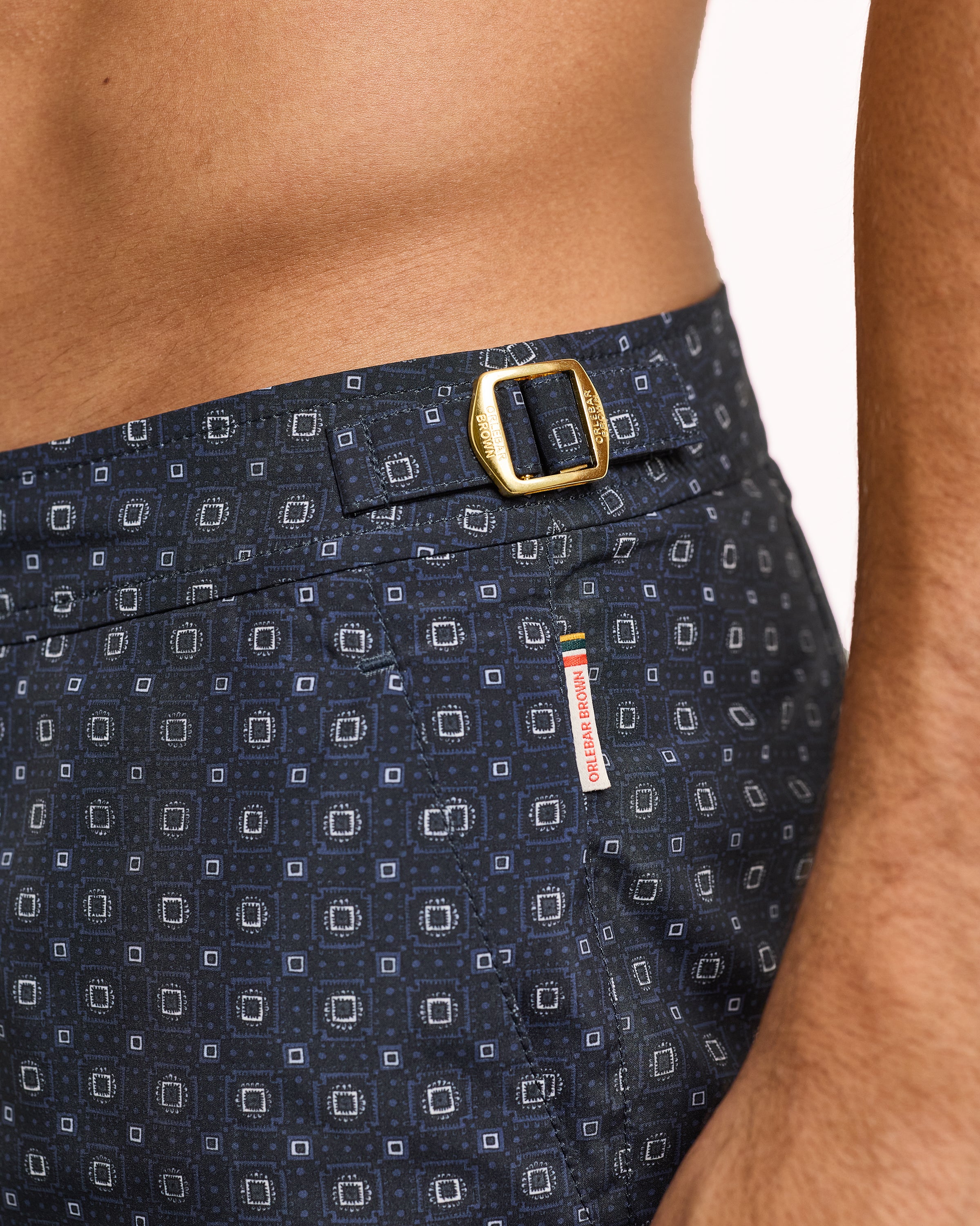 Orlebar Brown | Shorter Length Swimshorts in Solstice Print
