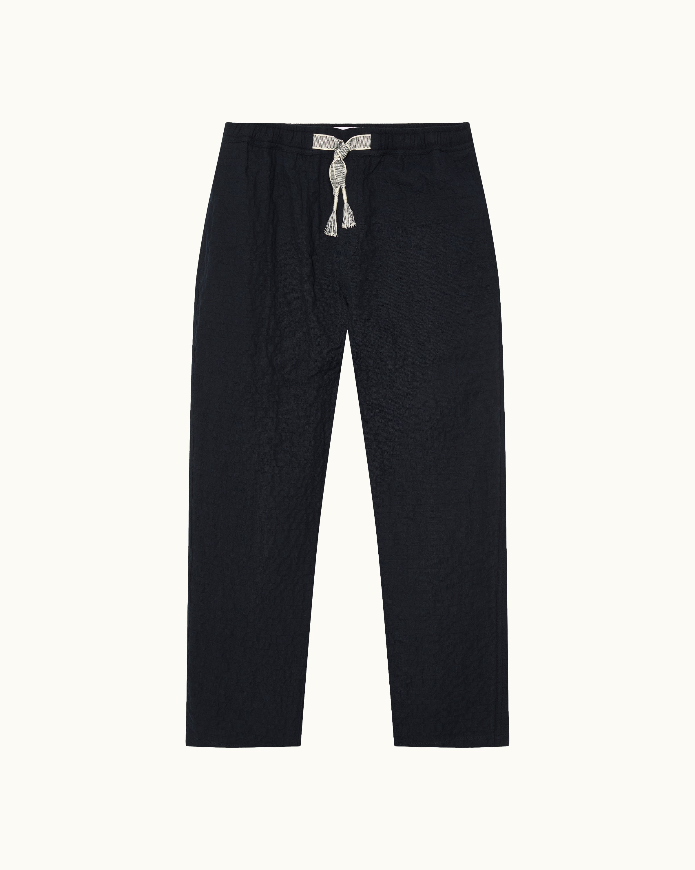 Mens Relaxed Fit Green Linen Trousers | Orlebar Brown – ORLEBAR BROWN