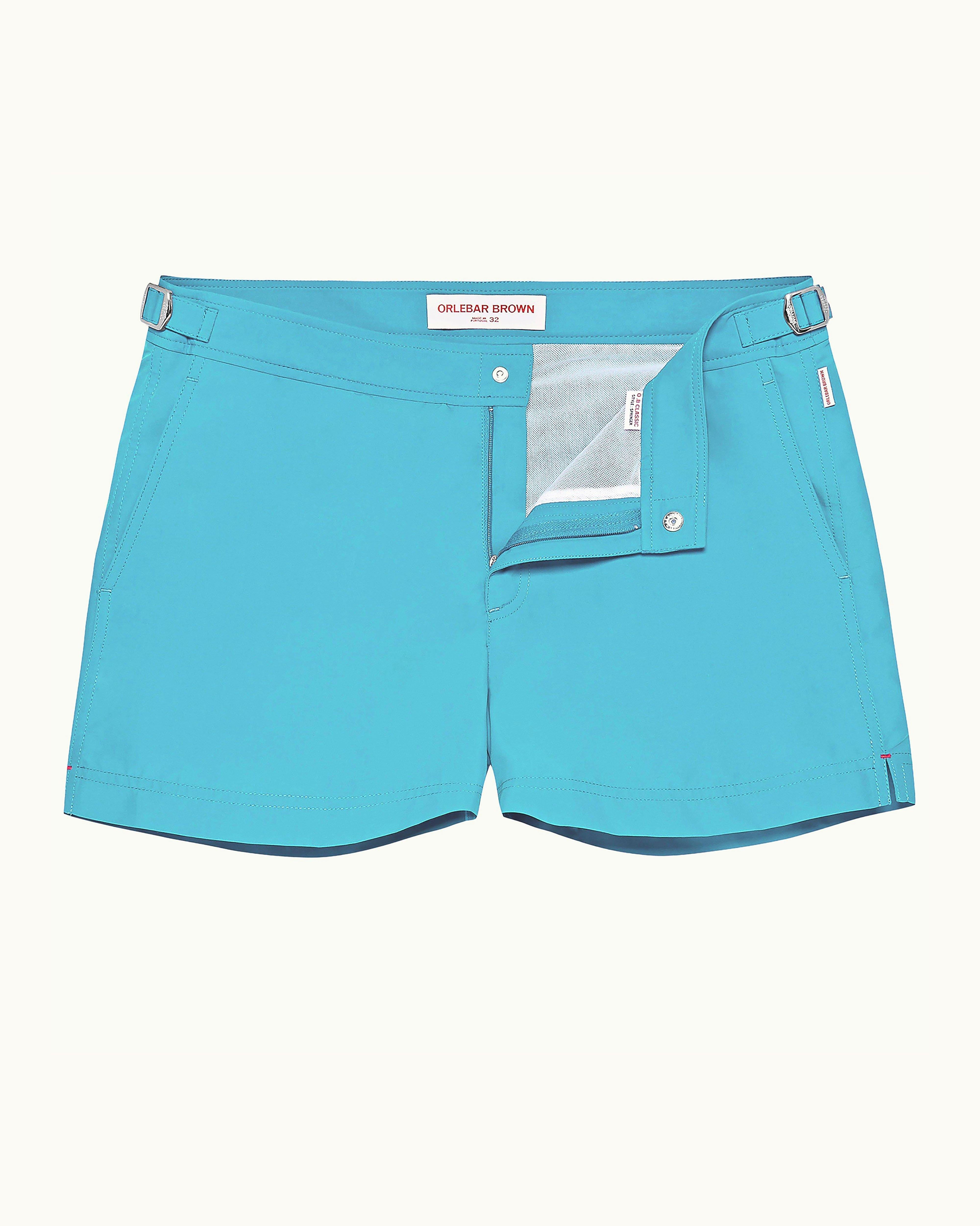 Orlebar Brown Springer Our Shortest Length Swim Short In Aqua Blue ORLEBAR BROWN