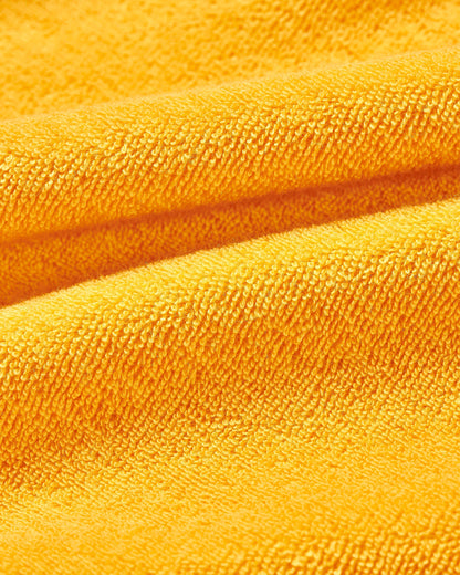 Terry Towelling - Mango Tailored Fit Organic Cotton Towelling Resort Polo Shirt Detail Other