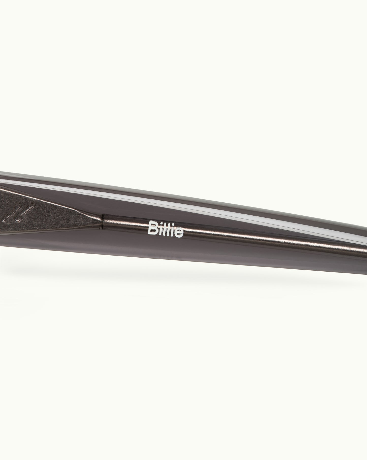 Sunglasses with 'Biltie' branding on a white background