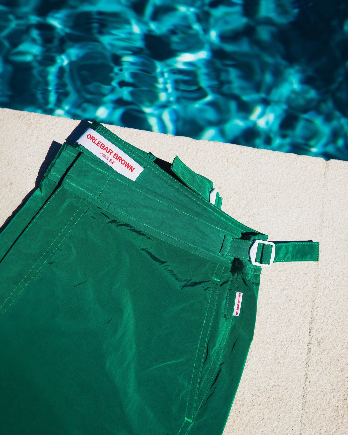 Bulldog - Mens Kale Tonic Mid-Length Swim Shorts Campaign Image