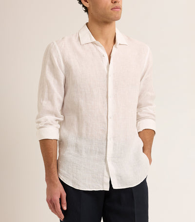 brown and white dress shirt French Cuff Dress Shirt Brown White Contrast Collar DS3006WT 17.5 34/35 IS Brown