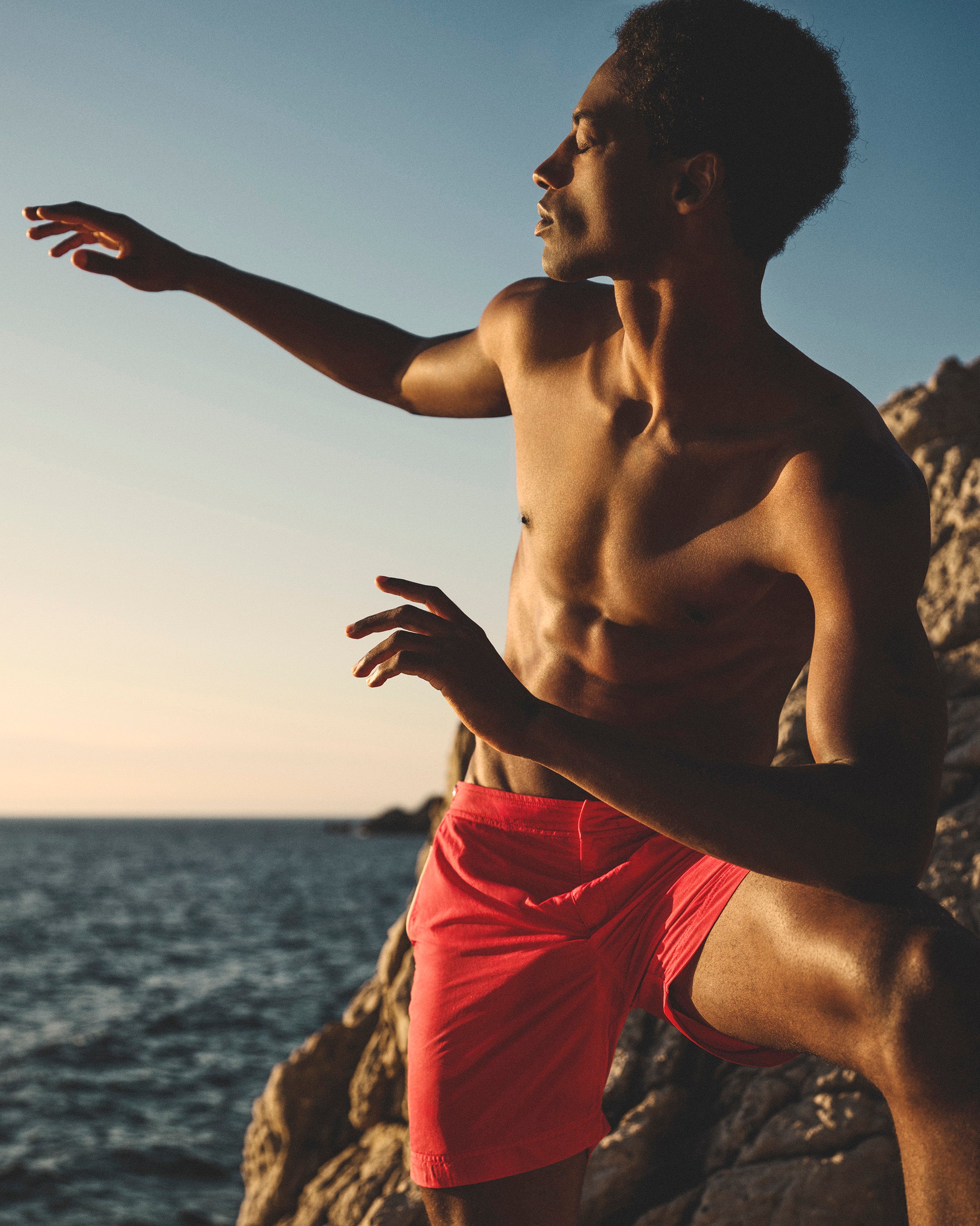 Mens Designer Swim Shorts | Luxury Tailored Swimwear